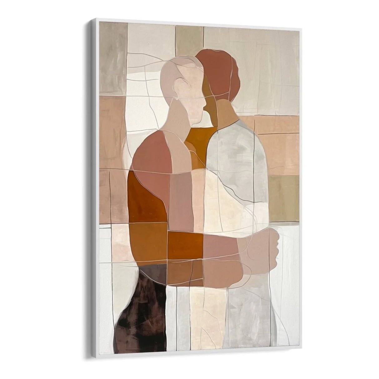 Quadro Stampa su Tela Linee d'Affetto - CupidoDesign