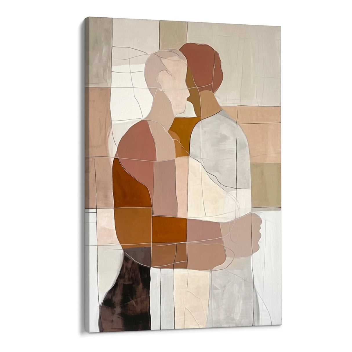 Quadro Stampa su Tela Linee d'Affetto - CupidoDesign