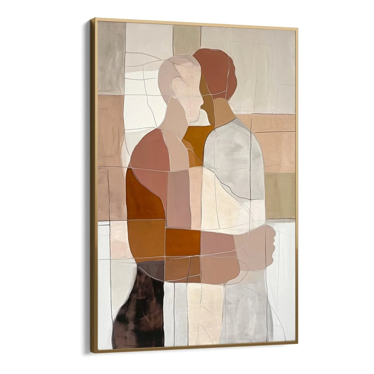 Quadro Stampa su Tela Linee d'Affetto - CupidoDesign