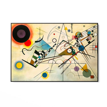 Quadro Stampa su Tela Composizione 8, Wassily Kandinsky - CupidoDesign