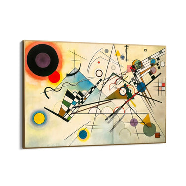 Quadro Stampa su Tela Composizione 8, Wassily Kandinsky - CupidoDesign