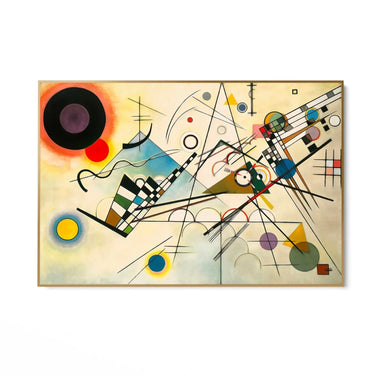Quadro Stampa su Tela Composizione 8, Wassily Kandinsky - CupidoDesign