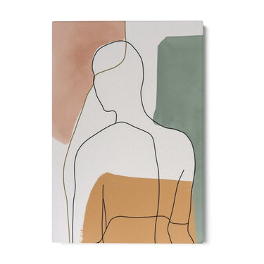 Quadro Stampa su Tela Linee essenziali - CupidoDesign