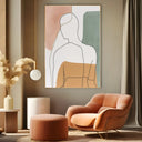 Quadro Stampa su Tela Linee essenziali - CupidoDesign