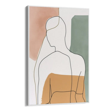 Quadro Stampa su Tela Linee essenziali - CupidoDesign