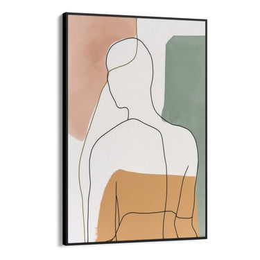 Quadro Stampa su Tela Linee essenziali - CupidoDesign