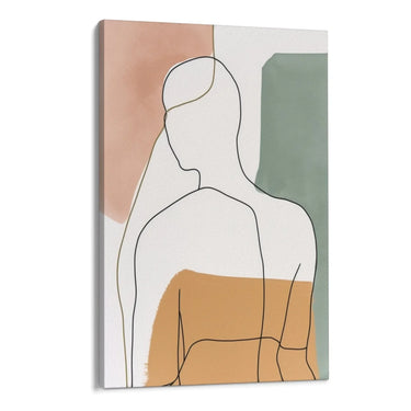 Quadro Stampa su Tela Linee essenziali - CupidoDesign