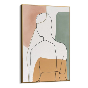 Quadro Stampa su Tela Linee essenziali - CupidoDesign