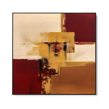 Quadro Stampa su Tela L'intensità del rosso - CupidoDesign