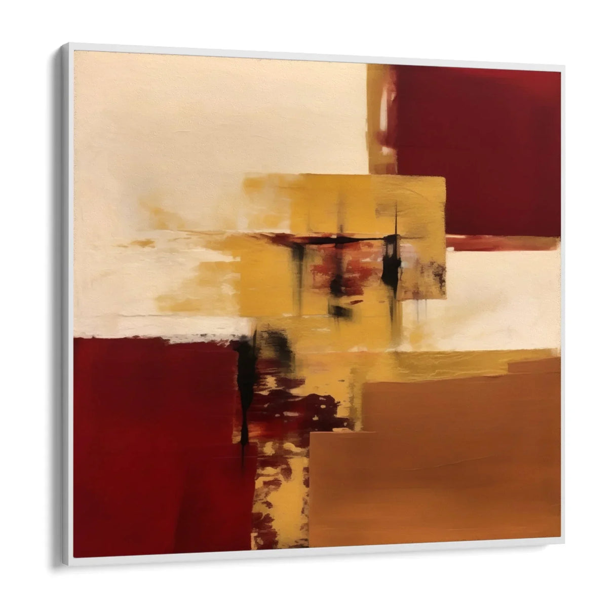 Quadro Stampa su Tela L'intensità del rosso - CupidoDesign