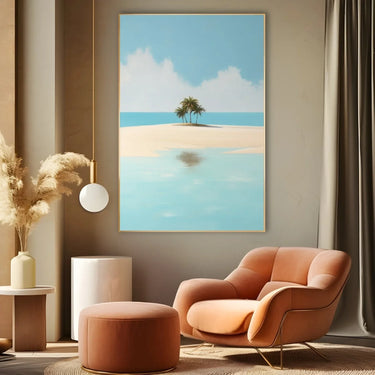 Quadro Stampa su Tela L'isola dell'eternità - CupidoDesign