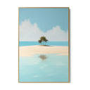 Quadro Stampa su Tela L'isola dell'eternità - CupidoDesign