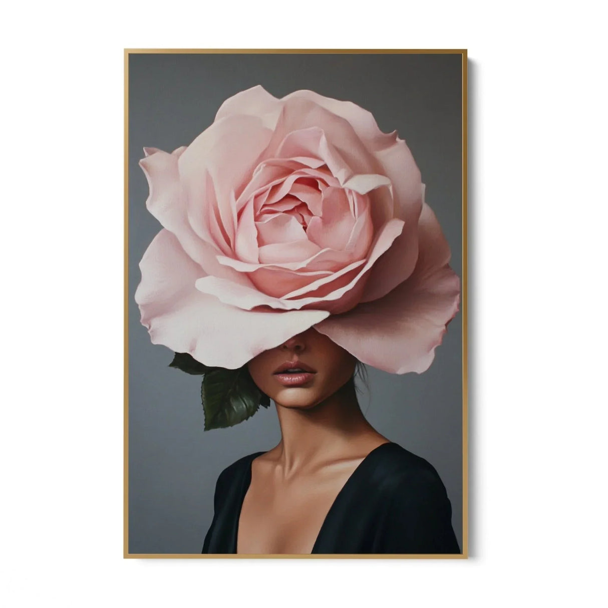 Quadro Stampa su Tela Lo sguardo che sboccia - CupidoDesign