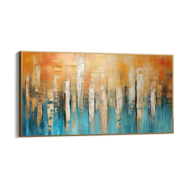 Quadro Stampa su Tela Luce Arancione - CupidoDesign