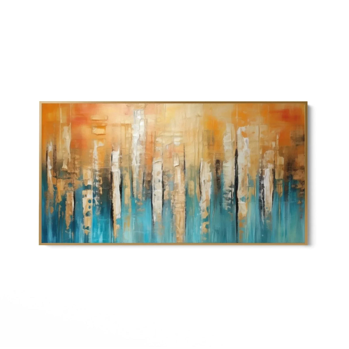 Quadro Stampa su Tela Luce Arancione - CupidoDesign