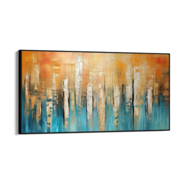 Quadro Stampa su Tela Luce Arancione - CupidoDesign