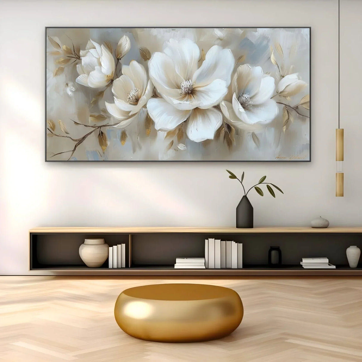 Quadro Stampa su Tela Luce Argentata - CupidoDesign