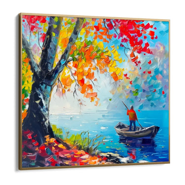 Quadro Stampa su Tela Luce del Mattino - CupidoDesign