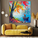 Quadro Stampa su Tela Luce del Mattino - CupidoDesign