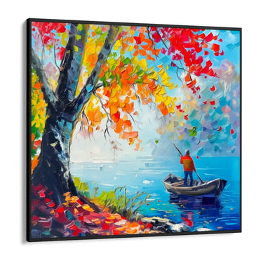 Quadro Stampa su Tela Luce del Mattino - CupidoDesign