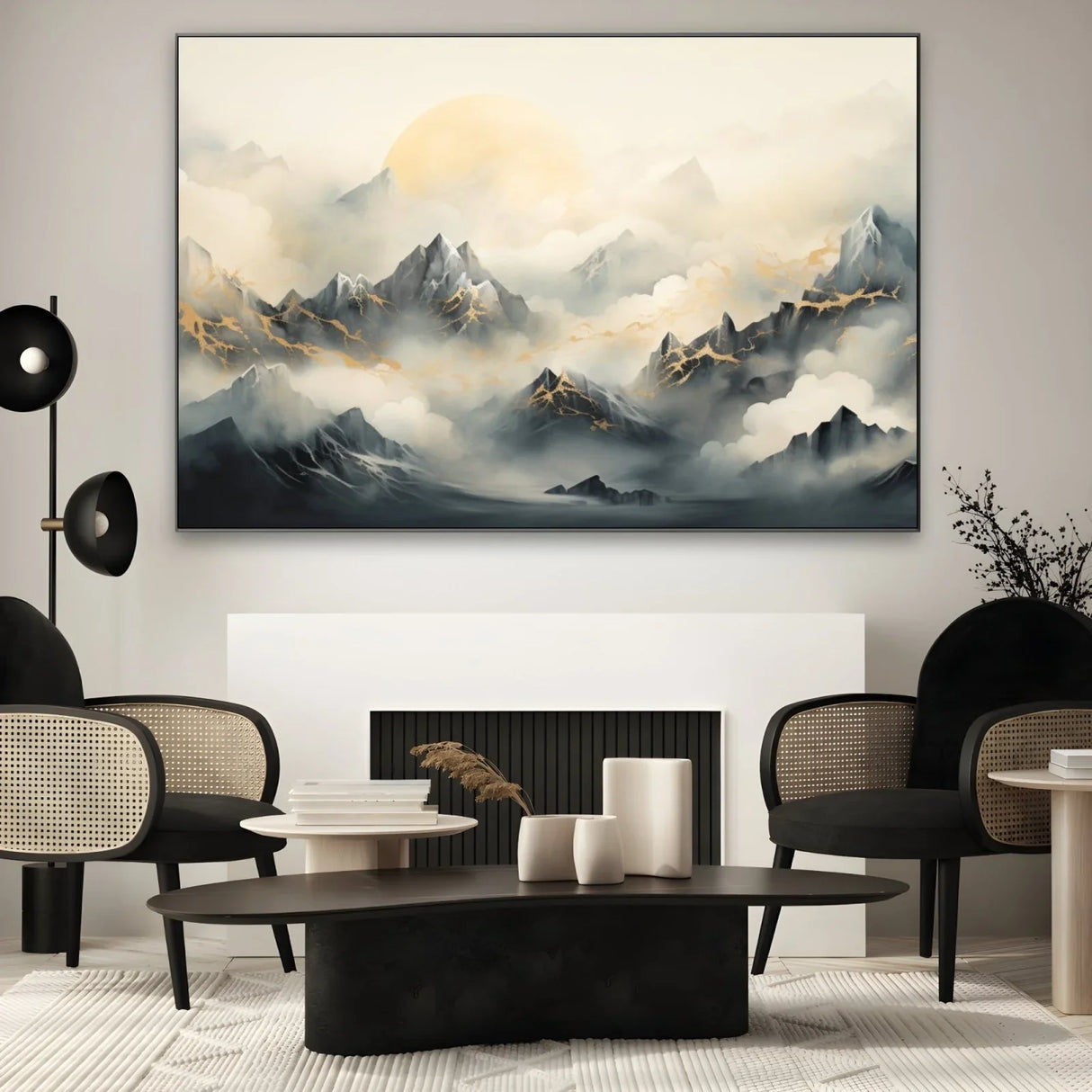 Quadro Stampa su Tela Luce della Trascendenza - CupidoDesign