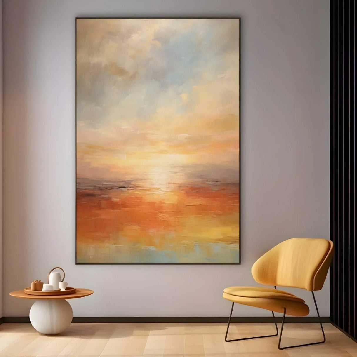 Quadro Stampa su Tela Luce di Seta - CupidoDesign
