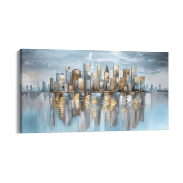 Quadro Stampa su Tela Luce e Ombra Urbana - CupidoDesign