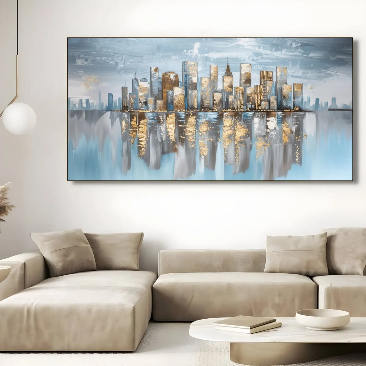 Quadro Stampa su Tela Luce e Ombra Urbana - CupidoDesign