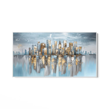 Quadro Stampa su Tela Luce e Ombra Urbana - CupidoDesign