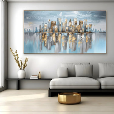 Quadro Stampa su Tela Luce e Ombra Urbana - CupidoDesign