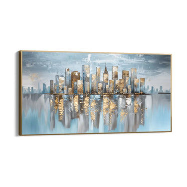 Quadro Stampa su Tela Luce e Ombra Urbana - CupidoDesign