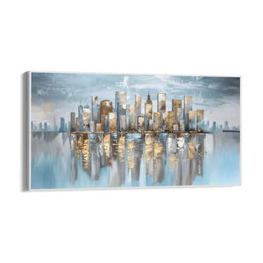 Quadro Stampa su Tela Luce e Ombra Urbana - CupidoDesign