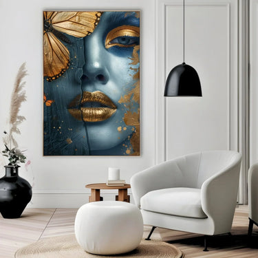 Quadro Stampa su Tela Contatto Animale - CupidoDesign