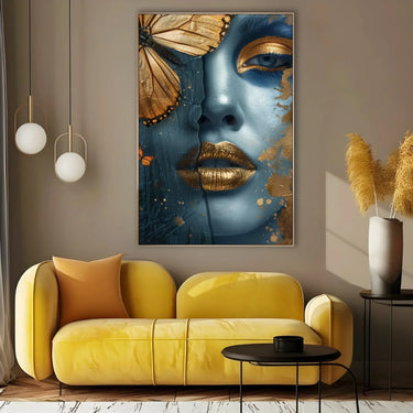 Quadro Stampa su Tela Contatto Animale - CupidoDesign