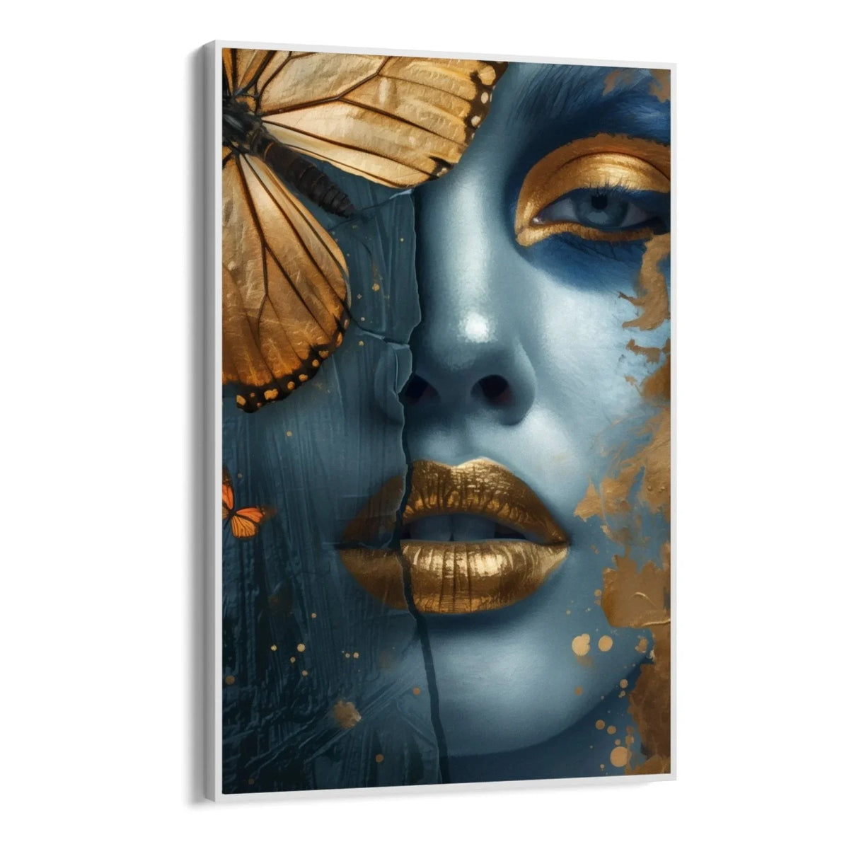 Quadro Stampa su Tela Contatto Animale - CupidoDesign