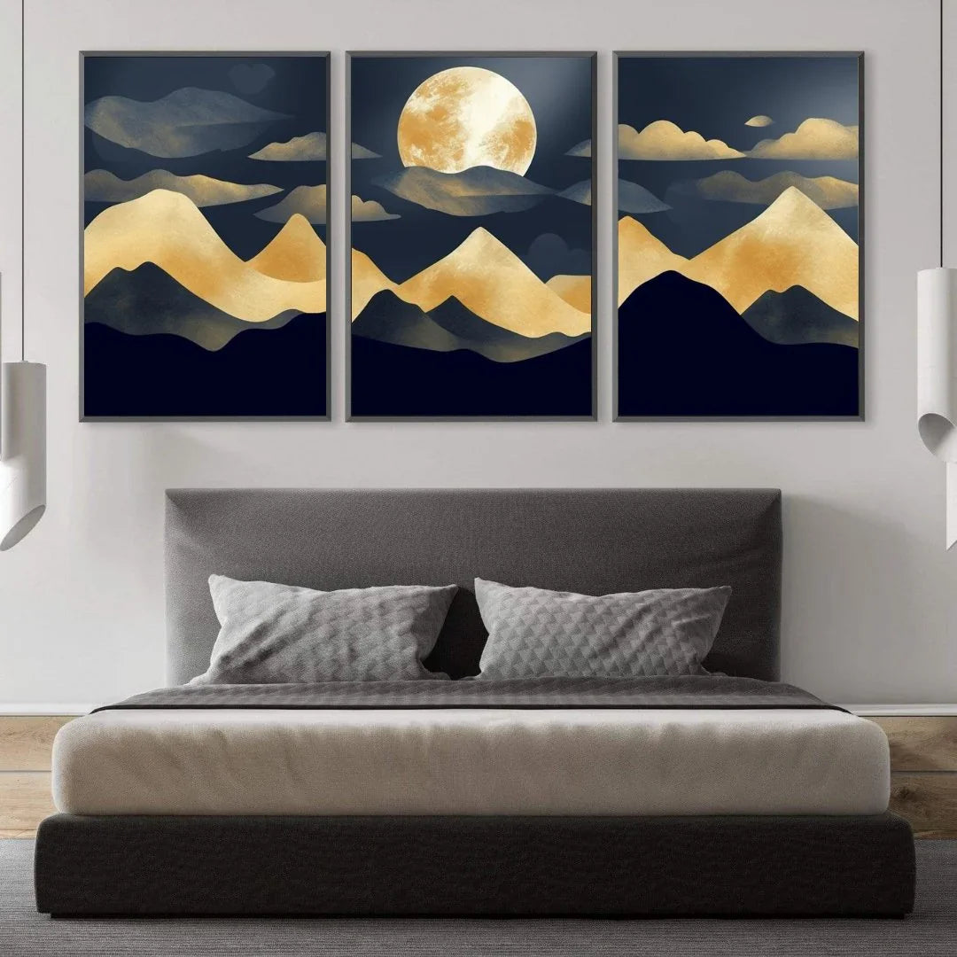 Quadro Stampa su Tela Luce nella Notte - CupidoDesign
