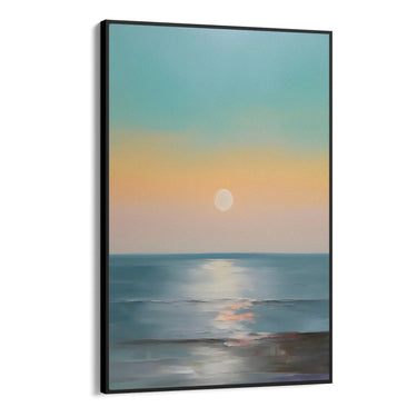 Quadro Stampa su Tela Luce sul Mare - CupidoDesign