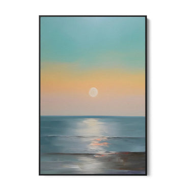 Quadro Stampa su Tela Luce sul Mare - CupidoDesign