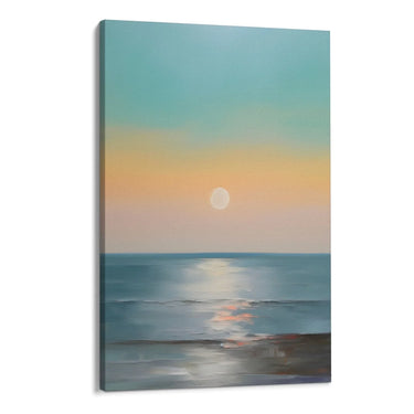 Quadro Stampa su Tela Luce sul Mare - CupidoDesign
