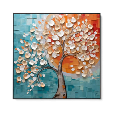 Quadro Stampa su Tela Luce tra i Folti Rami - CupidoDesign