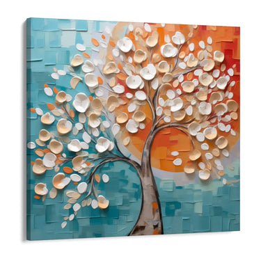 Quadro Stampa su Tela Luce tra i Folti Rami - CupidoDesign