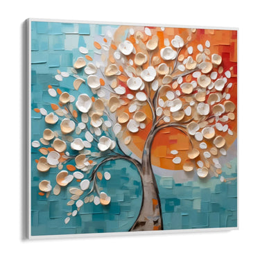 Quadro Stampa su Tela Luce tra i Folti Rami - CupidoDesign