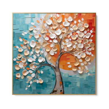 Quadro Stampa su Tela Luce tra i Folti Rami - CupidoDesign