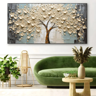 Quadro Stampa su Tela Luce tra i Rami - CupidoDesign