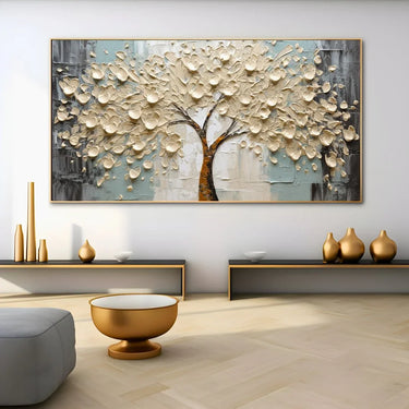 Quadro Stampa su Tela Luce tra i Rami - CupidoDesign