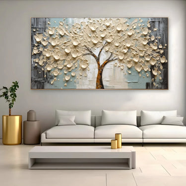 Quadro Stampa su Tela Luce tra i Rami - CupidoDesign