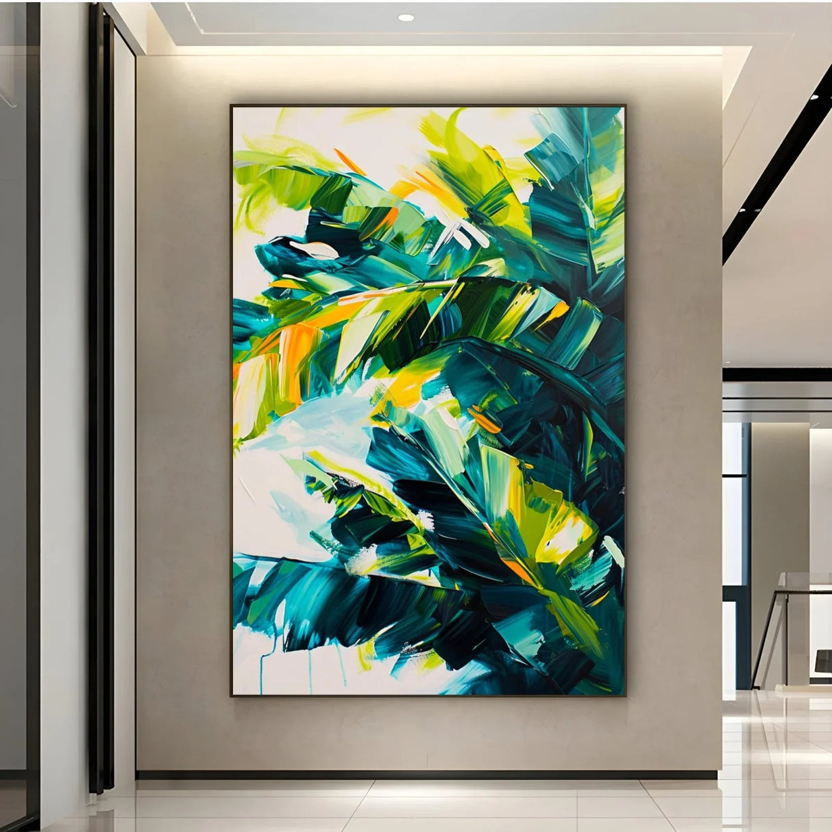 Quadro Stampa su Tela Luce Tropicale - CupidoDesign