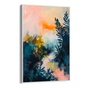 Quadro Stampa su Tela Luci nel Bosco - CupidoDesign