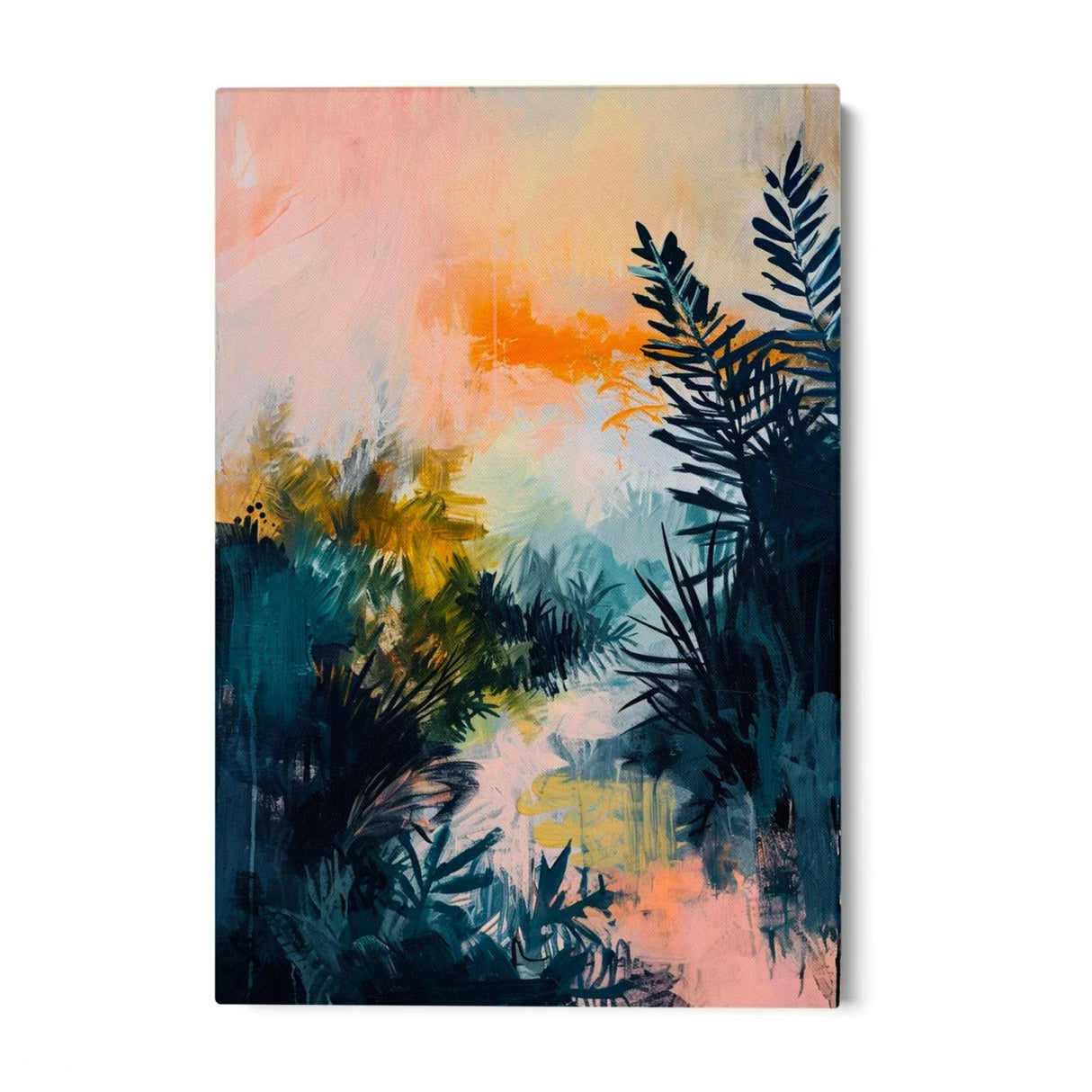 Quadro Stampa su Tela Luci nel Bosco - CupidoDesign