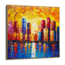 Quadro Stampa su Tela Luci Riflesse - CupidoDesign